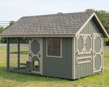 8x12 King Coop From Pine Creek Structures of Egg Harbor